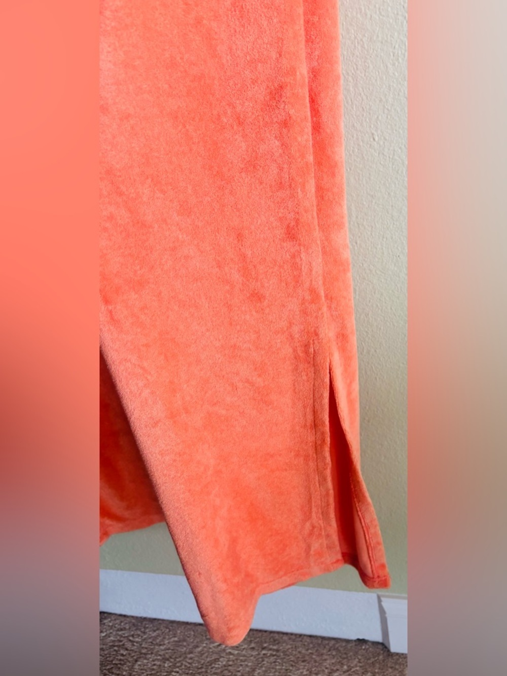 Beyond Yoga Women's Orange Terry Cloth Tropez Jumpsuit Size: Small - Picture 6 of 8